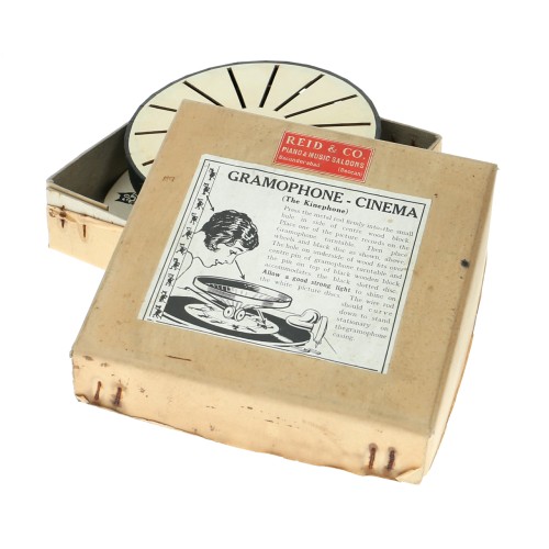 Zoótropo Reid & Co Gramophone - Cinema (The Kinephone)