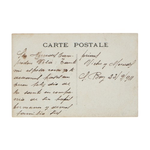 Postal ilusion optica Bleriot