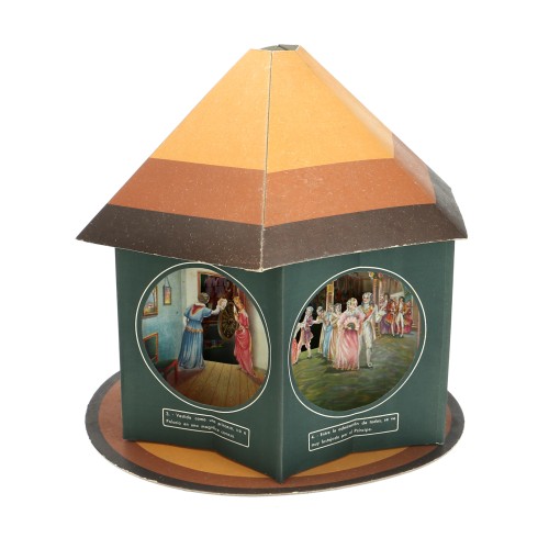 El Libro Diorámico - (Armadura) Contiene dos cuentos infantiles “La Cenicienta” y “Orsina y el mostruo”