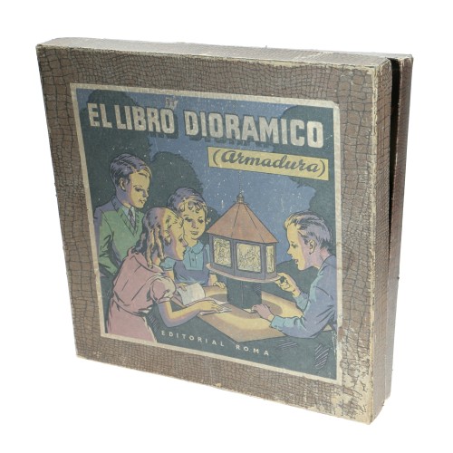 El Libro Diorámico - (Armadura) Contiene dos cuentos infantiles “La Cenicienta” y “Orsina y el mostruo”