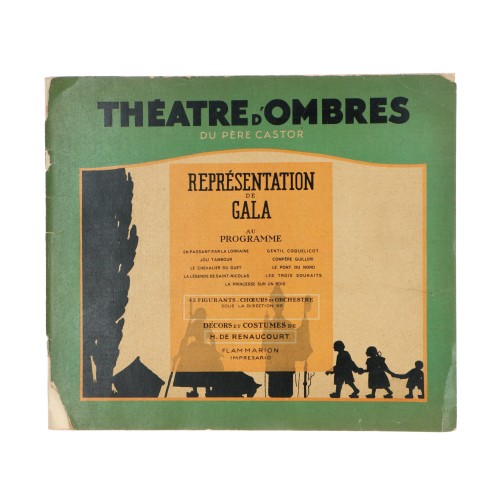 Sombras recortables Theatre d´Ombres du Pere Castor