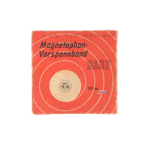 Cinta roja Magnetophon-Vorspannband NO
