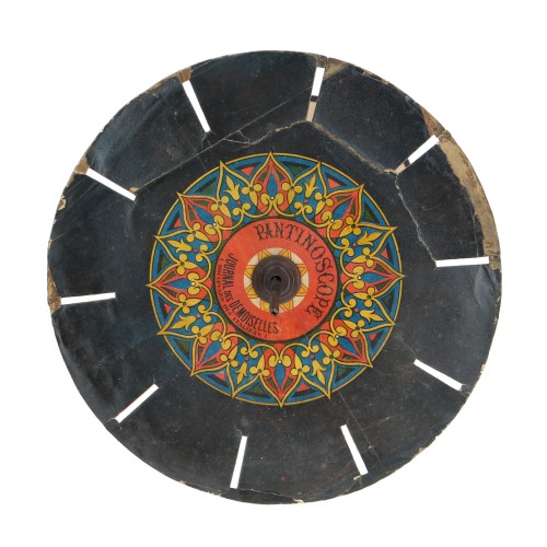 Fenaquistiscopio Pantinoscope, Journal des Demoiselles