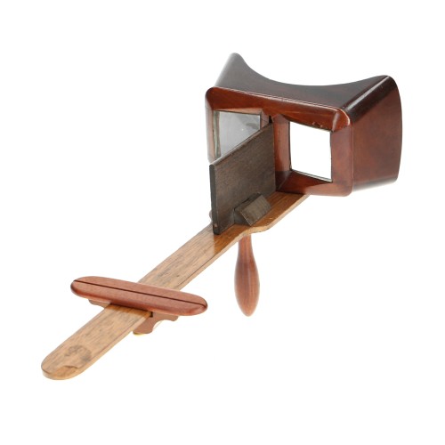 Visor esteroscopico de madera (madera noble)