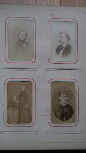 Album Carte de visite 1892