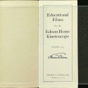 Libro 'Educational Films for the Edison Home Kinetoscope'