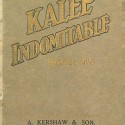Libro 'KALEE INDOMITABLE', A. Kershaw & Son, Leeds. England