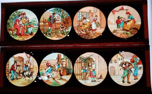 Lot 26 Crystal Magic Lantern slides