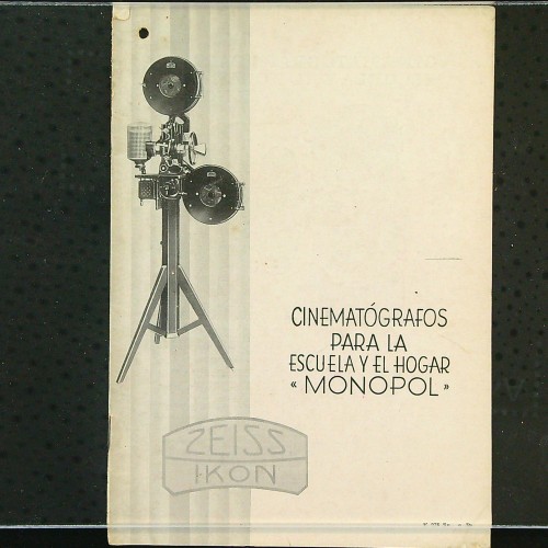 Libro ' cinematofrafos para la escuela y el hogar ' español