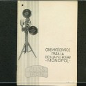 Libro ' cinematofrafos para la escuela y el hogar ' español