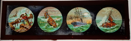 Lot 26 Crystal Magic Lantern slides