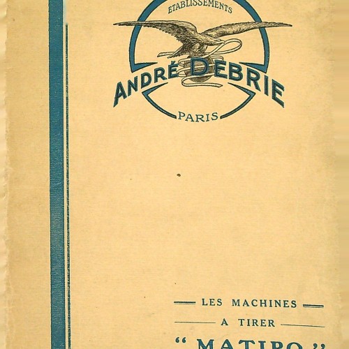 Libro ' ANDRE DEBRIE  '