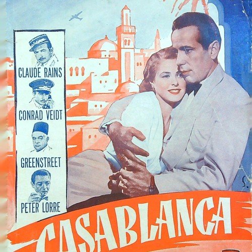 Libro' CASABLANCA BOGART. BERGAMAN.HENREID' 1118082