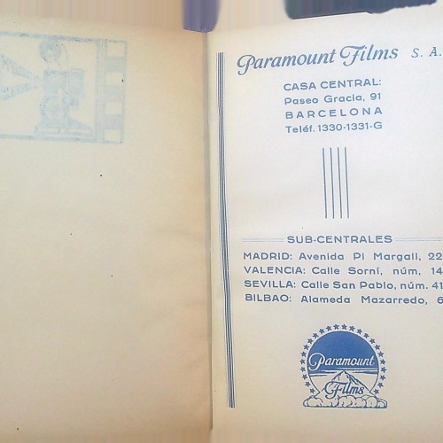 Libro NSTRUCTIONS For using the SCRENUS CINE -PROJECTOR   Español