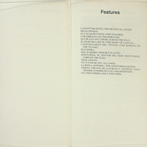 Libro CATALAN FILMS Y TELEVISION 1992-93   ingles