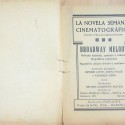 Libro BROADWAY MELODY BESSIE LOVE ANITA PAGE NOVRLA SEMANAL DEL CINEMATOGRAFIA (FRANCISCO- MARIO BISTAGNE
