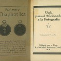 Libro GUIA PARA EL AFICIONADO A LA FOTOGRAFIA   Español