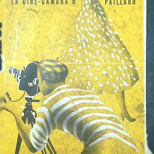 Folleto  LA CINE - CÁMARA H            PAILLARD