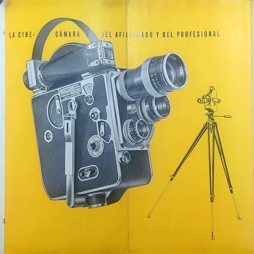 Folleto  LA CINE - CÁMARA H            PAILLARD