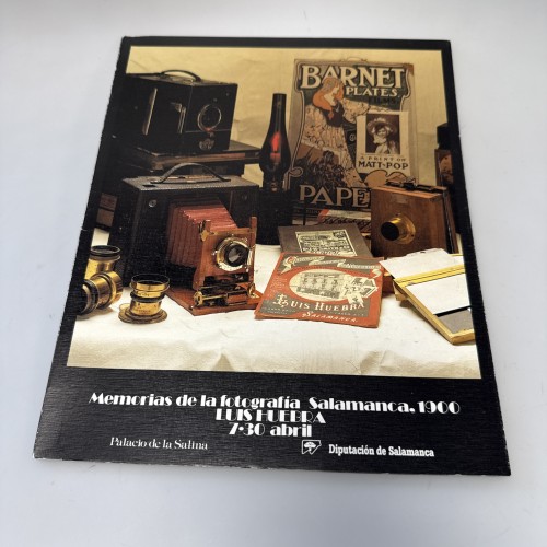 Libro 'Memoria de la Fotografía. Salamanca 1900' Luis Huebra. Catálogo 1987