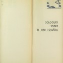 COLOQUIO SOBRE EL CINE ESPAÑOL  1118071