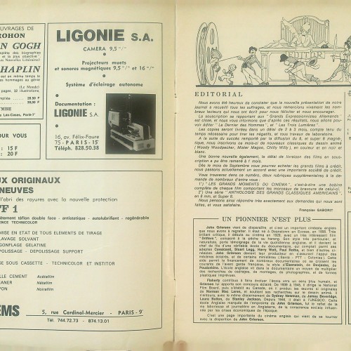 Libro  CINEMATHEQUE POUR VOUS