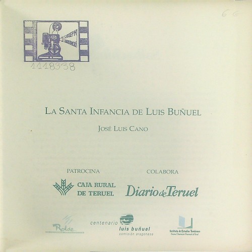 Libro  LA SANTA INFANCIA DE LUIS BUÑUEL 1118338