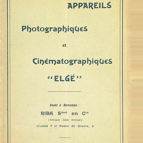 Libro  appareils photographiques et cinematographiques "ELIGE"