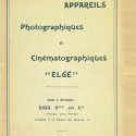Libro  appareils photographiques et cinematographiques "ELIGE"