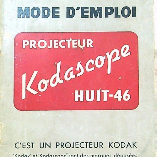Manual   KODASCOPE HUIT-46