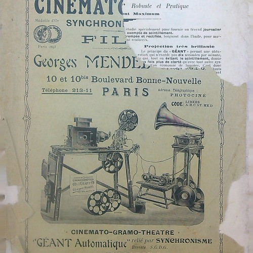 Catalogo GEORGES MENDEL parís