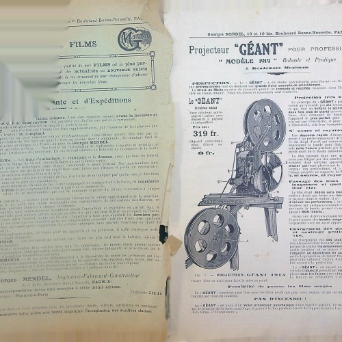 Catalogo GEORGES MENDEL parís