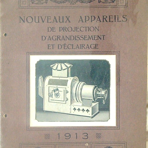 Libro   NOUVEAUX APPAREILS DE PROJECTION D'AGRANDISSEMENT ET D'ECLAIRAGE 1913