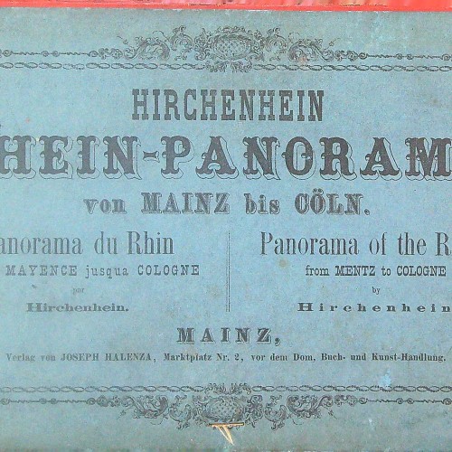 Libro    HIRCHENHEIN  RHEIN- PANORAMS VON MAINZ BIS COLN.