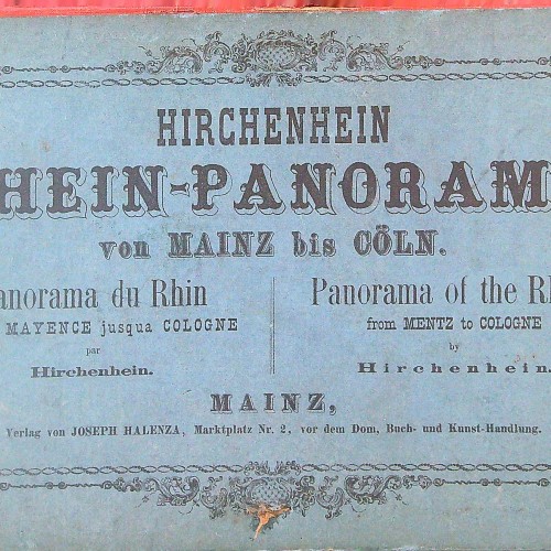 Libro    HIRCHENHEIN  RHEIN- PANORAMS VON MAINZ BIS COLN.