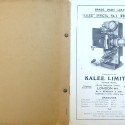 Libro 'SPARE PART LIST KALEE INVICTA Nº 1 MECHANISM