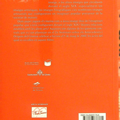"L origen del cinema i les imatges del s. XIX"