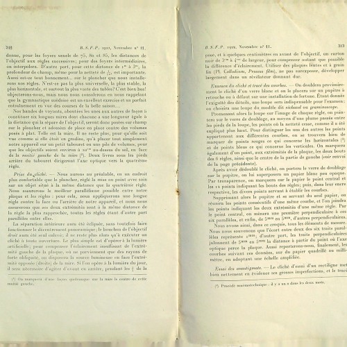 "BULLETIN DE LA SOCIETE FRANCAISE DE PHOTOGRAPHIE 64 ANNÉE 3ª Serie Nª 11 1922."   1116348