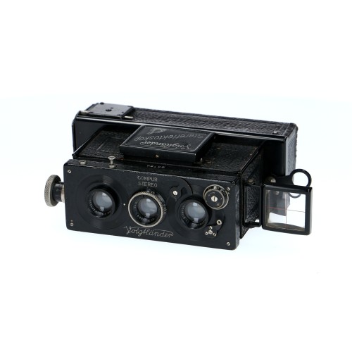 Stereflektoskop stereo camera Voigtländer 4.5x10.7 1925