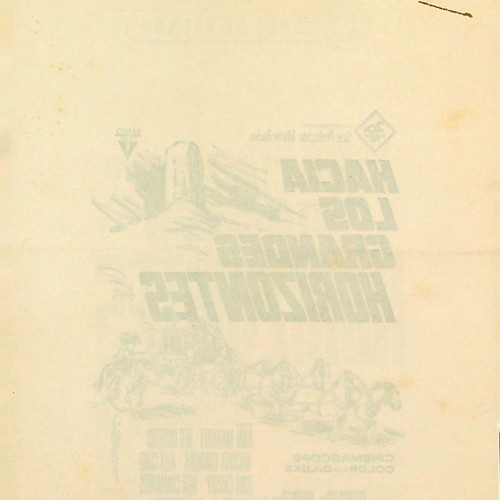 "RADIO FILMS a su servicio - TODA LA PUBLICIDAD PARA HACIA LOS GRANDES HORIZONTES" 1966