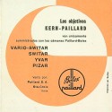 "Tabla de profundidad de campo para los objetivos - KERN PAILLARD - f=75 mm"