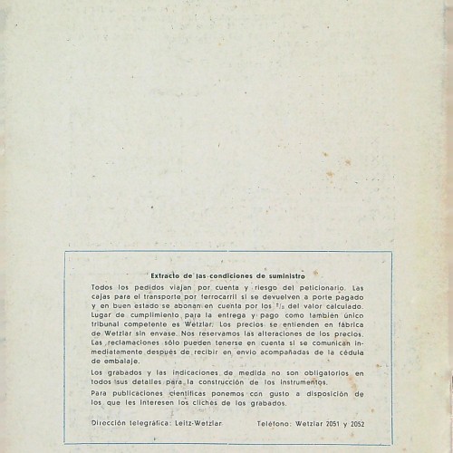 "Leitz E.LEITZ WETZLAR - Proyectores de imágenes pequeñas - PARVO 100 PARVO 250"