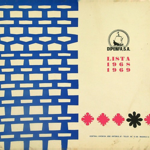 "DIPENFA S.A LISTA 1968 1969 - Filmayer s.a"