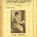 "EL MUNDO CINEMATOGRÁFICO - Edición popular ilustrada - Las grandes artistas - MABEL NORMAND 1920"