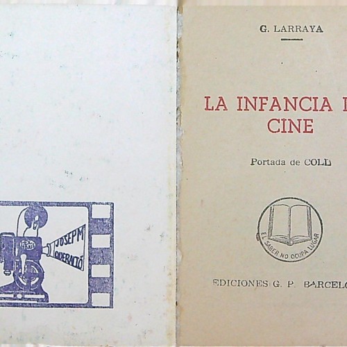 "INFANCIA DEL CINE - TOMAS G. LARRAYA - Portada de COLD"