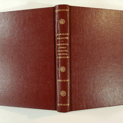 "BIBLIOGRAFIA CINEMA TOPOGRAFICA ESPAÑOLA -  M.R ARAGON"