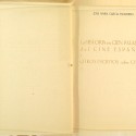 "La historia en cien palabras del cine español y otros escritos sobre cine - Cuaderno N.º 1" - 1954