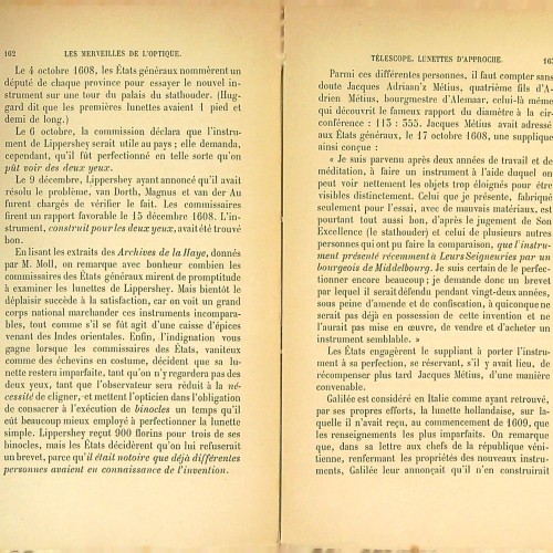 "L'OPTIQUE PAR E. MARION"