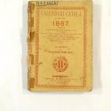 "CALENDARI CATALÁ DEL ANY 1867" Ref 1116626