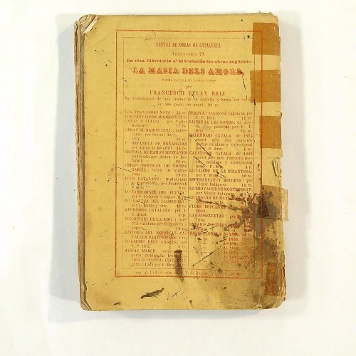 "CALENDARI CATALÁ DEL ANY 1867" Ref 1116626